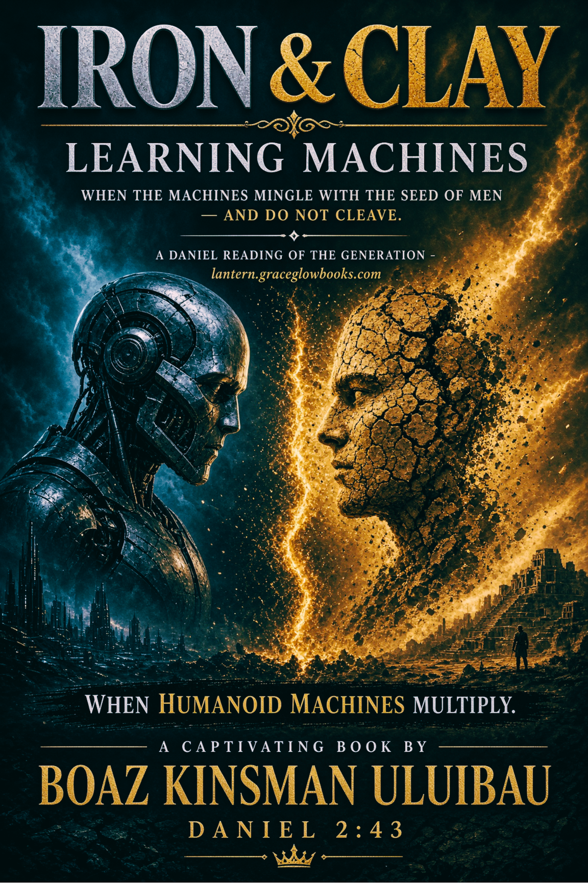 IRON & CLAY - LEARNING MACHINES - When the machines mingle with the seed of men — and do not cleave. A Daniel reading of the generation when humanoid machines multiply.