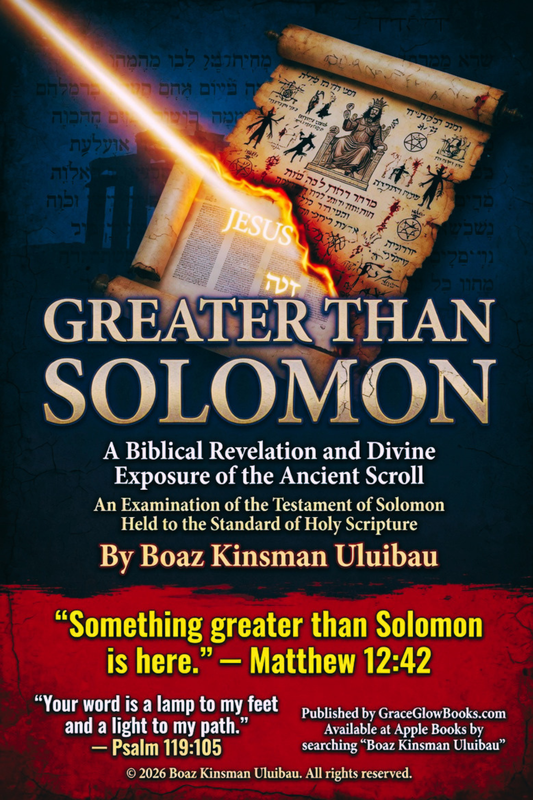 1 - # 0.0000001 A - Greater Than Solomon: A Biblical Revelation and Divine Exposure of the Ancient Scroll